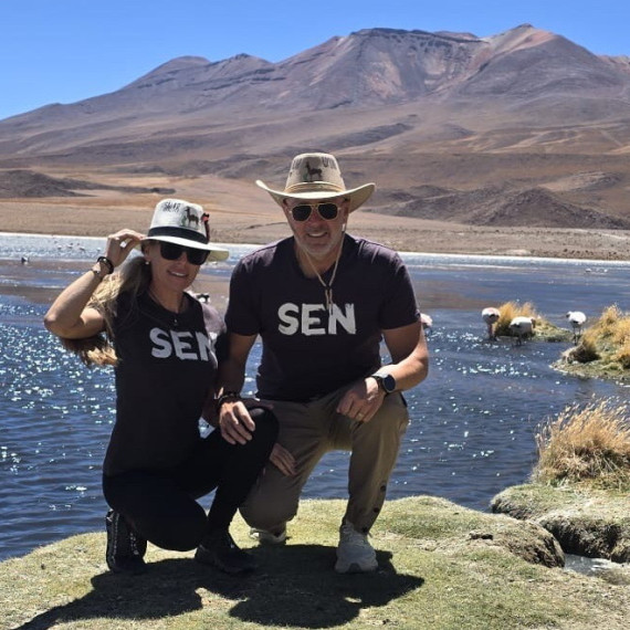 Klienti CK SEN a úchvatná bolivijská krajina.