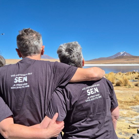 Dechberoucí panorama bolivijské krajiny.