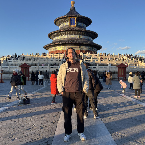 Chrám nebes - jedna z nejvýznamnějších památek v celém Pekingu. 