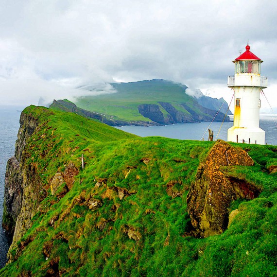 Maják na Faerských ostrovech 