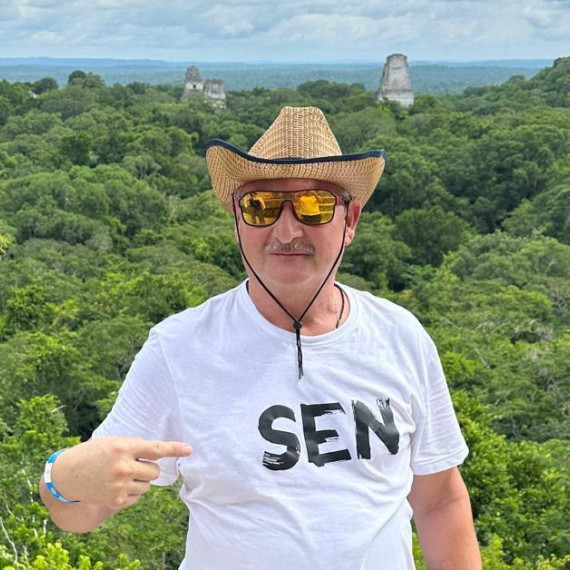 CK SEN klient v pralese v Guatemale.