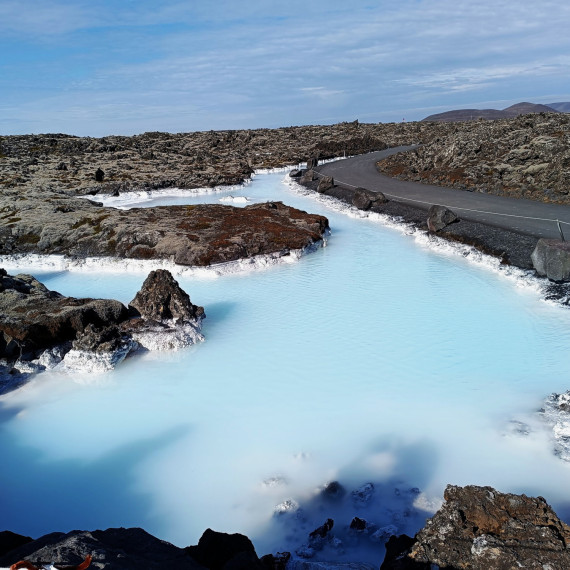 Modrá Laguna na Islandu je dominantou ostrova.