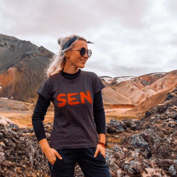 Geotermální oblast Landmannalaugar na Islandu.