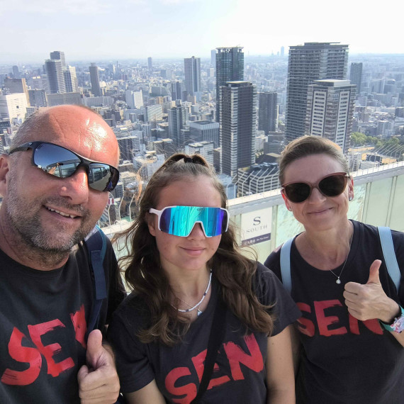 CK SEN klienti v japonské Ósace.