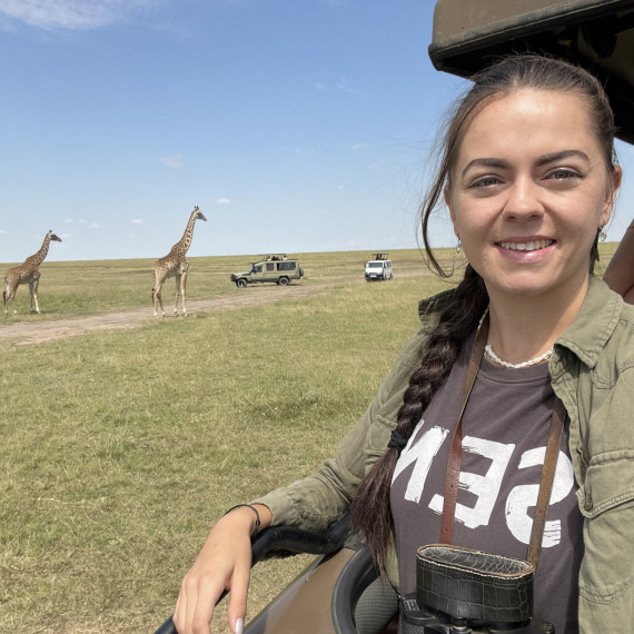 Safari v národním parku a naše SEN průvodkyně.