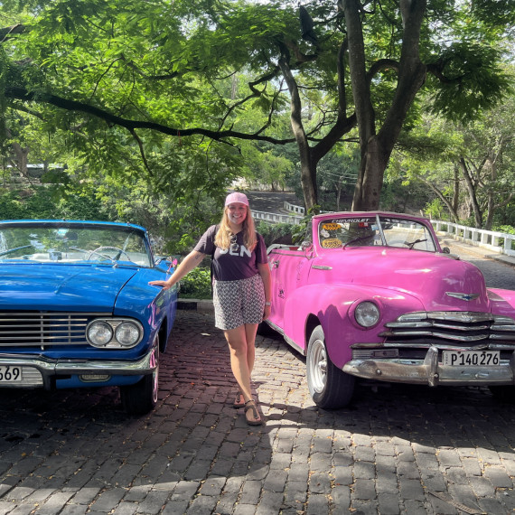 Projížďka klasickými kubánskými veterány, úžasný zážitek.