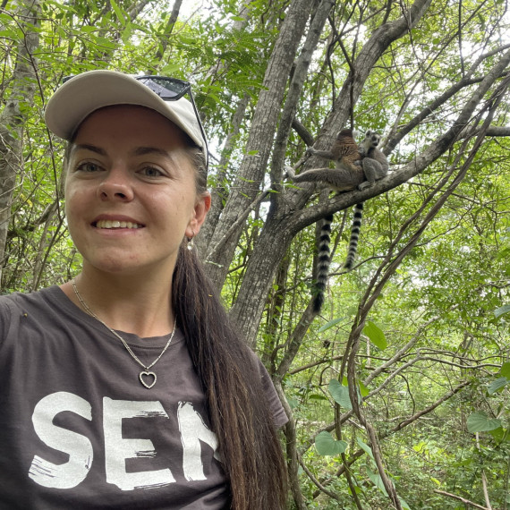 Jeden z několika důvodů proč navštívit Madagaskar - setkání s lemury.