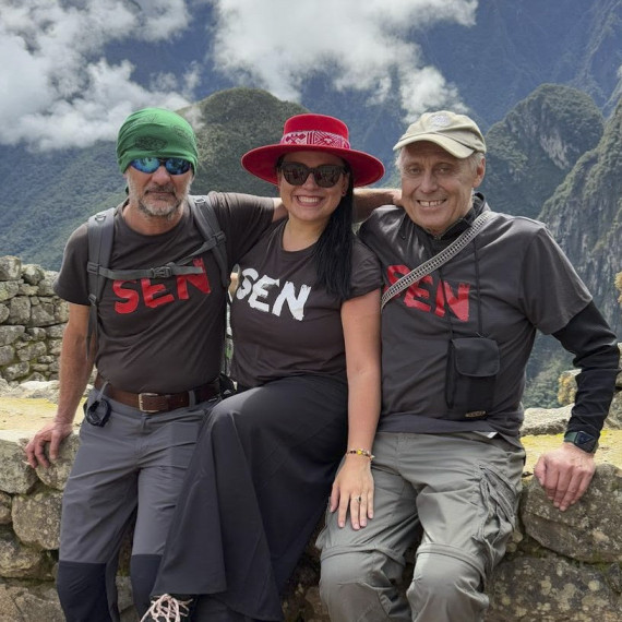 Klienti CK SEN na Machu Picchu.