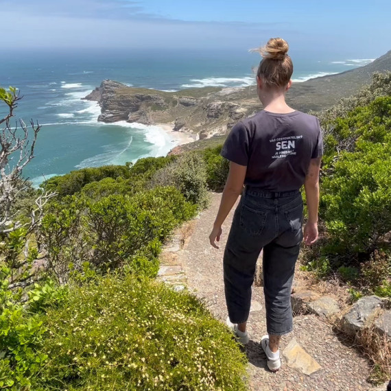 Úžasný výhled na Mys dobré naděje.