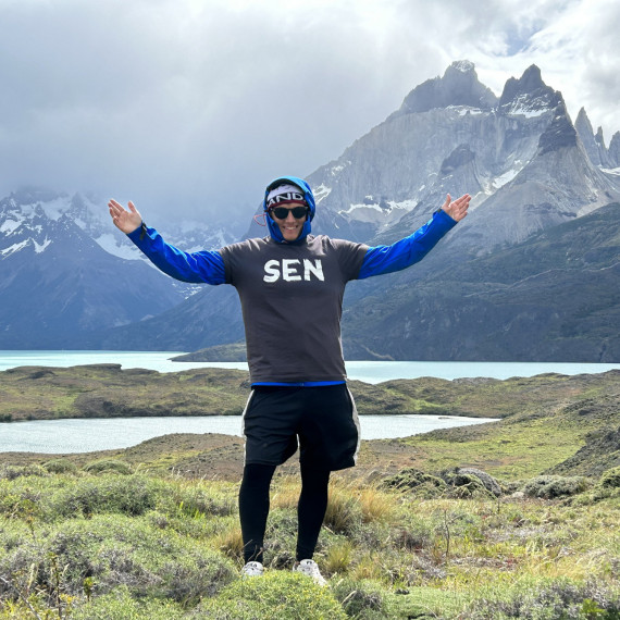 Příroda jako z plakátu, to je národní park Torres del Paine.