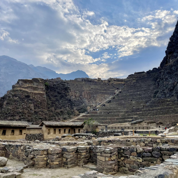 Incké město Ollantaytambo v centru Posvátného údolí.