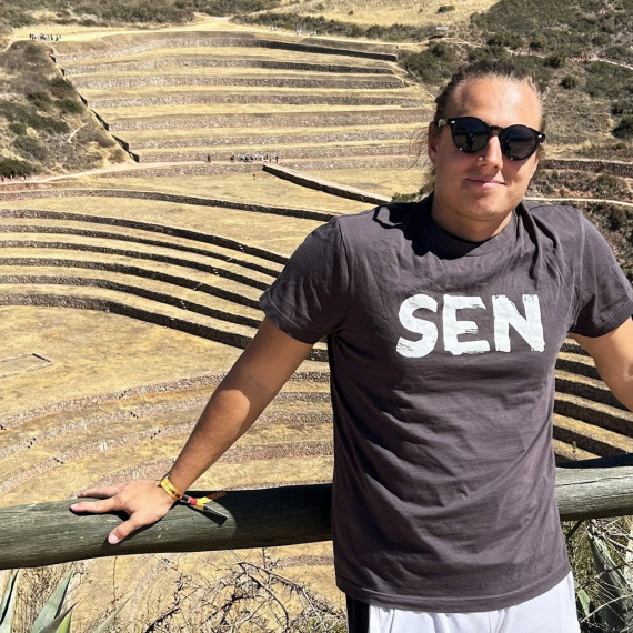 Archeologické naleziště Moray v Peru.