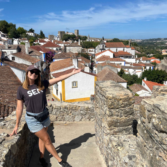 Malebné město Óbidos.