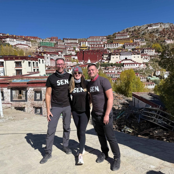 Návštěva kláštera Ganden v Tibetu s CK SEN.