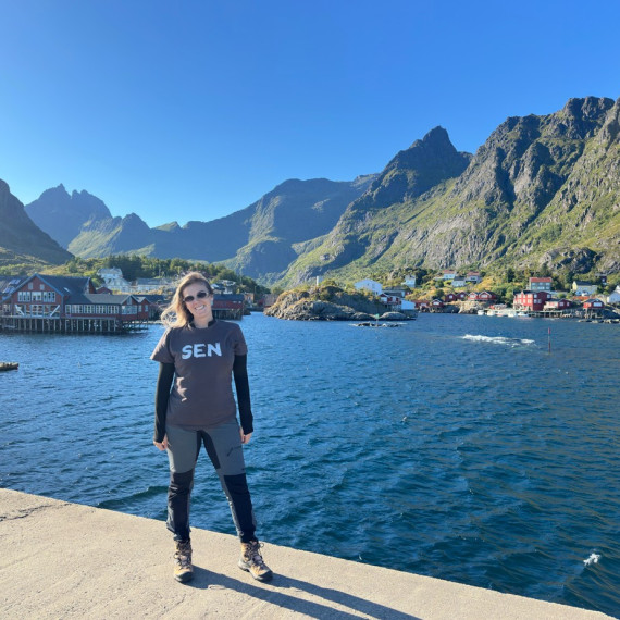 Panorama norských Lofot.