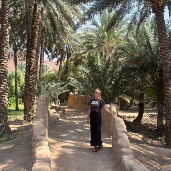 Palmová oáza Al Ula.