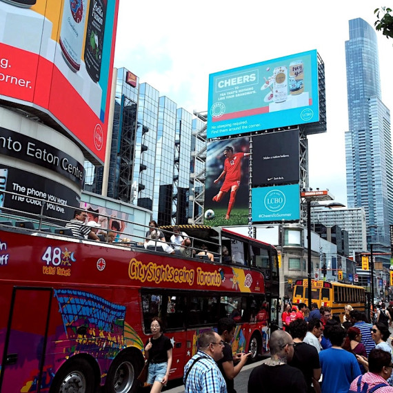 Torontské Times Square