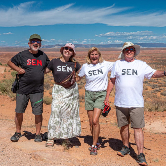 Pozdrav od CK SEN klientů z Horseshoe Bend v USA.