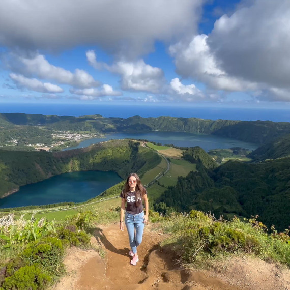 Epická vyhlídka Miradouro da Boca do Inferno.