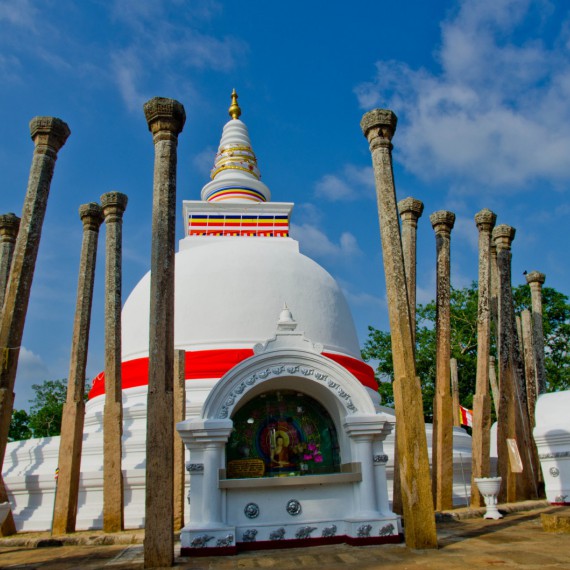Architektonické skvosty buddhistické Srí Lanky