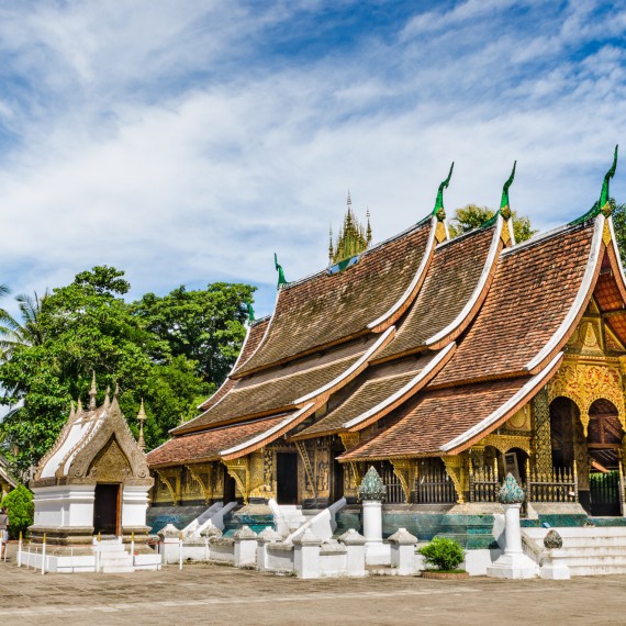 Chrámy Luang Prabangu patří k těm nejkrásnějším na světě