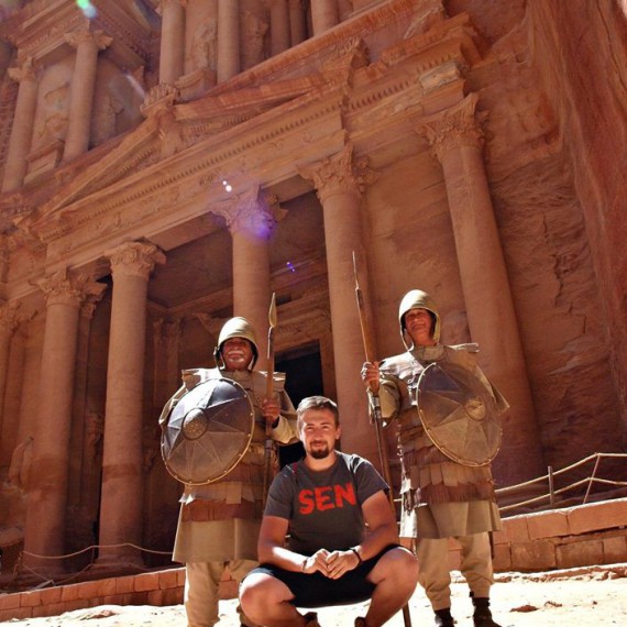 Jordánsko, magická Petra