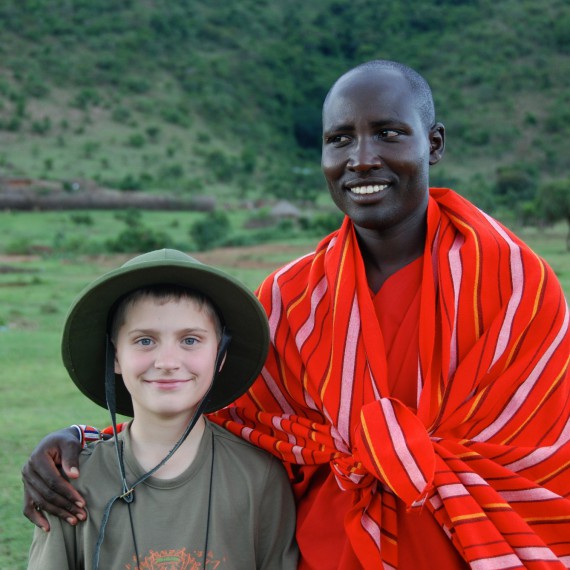 Setkání s kmenem Masajů