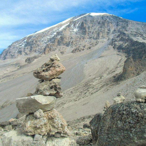 Krásné scenerie po cestě na vrchol
