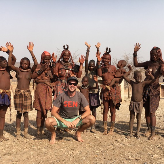 SEN v Namibii u kmene Himba
