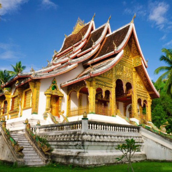 Buddhistické chrámy Luang Prabangu