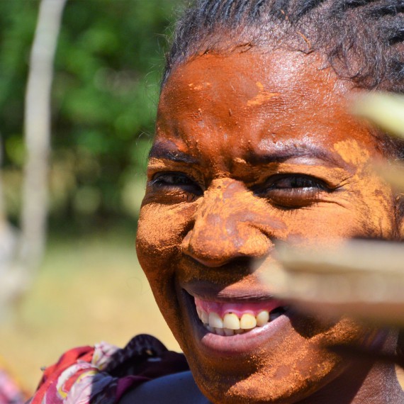 Žena z kmene Sakalava