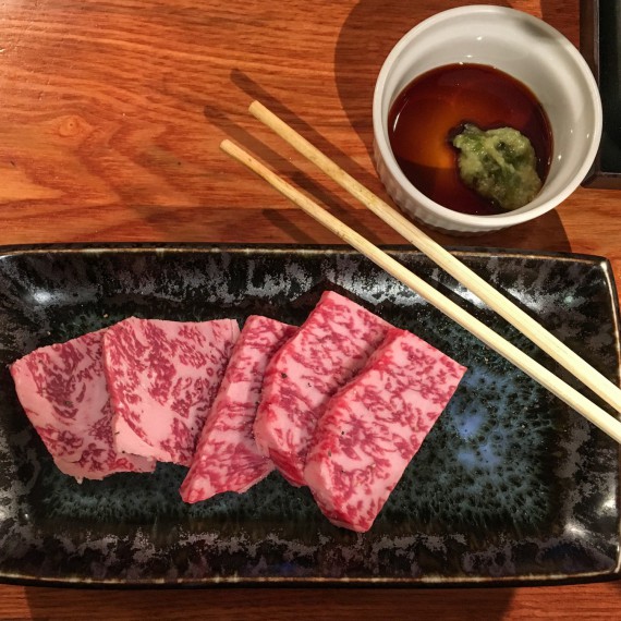 Mramorový kobe steak 