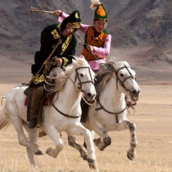 Na jedinečném festivalu orlích lovců