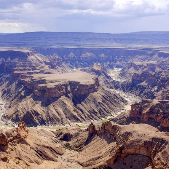 Fish River Canyon v Namíbii