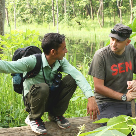 SEN v národním parku Chitwan