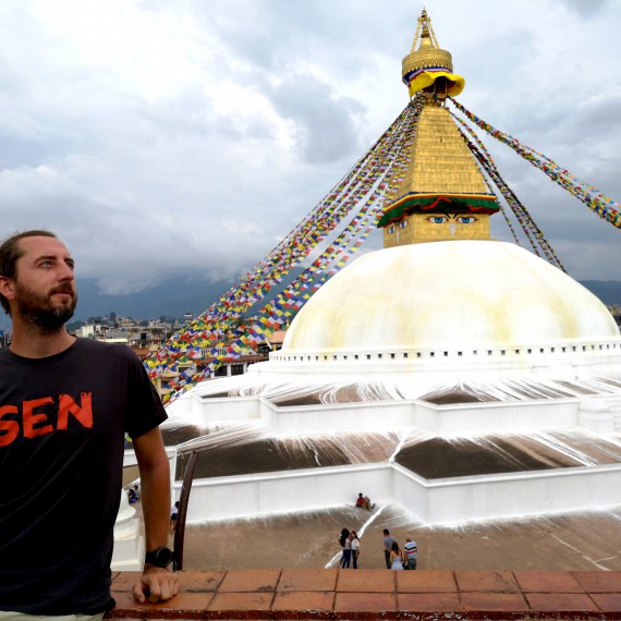 Se SEN průvodcem po památkách Kathmandu