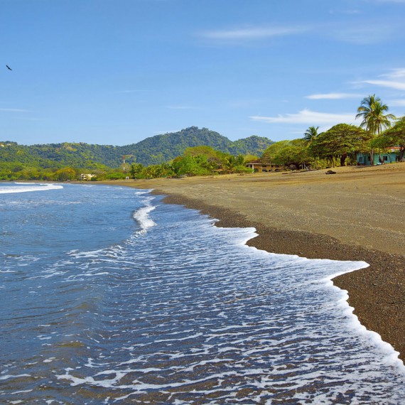 Opuštěné pláže Kostariky