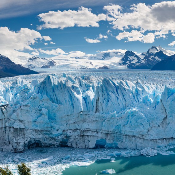 Ledovec Perito Moreno v Patagonii