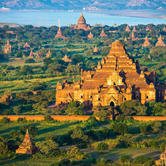 Spočítáte všechny chrámy v Baganu?