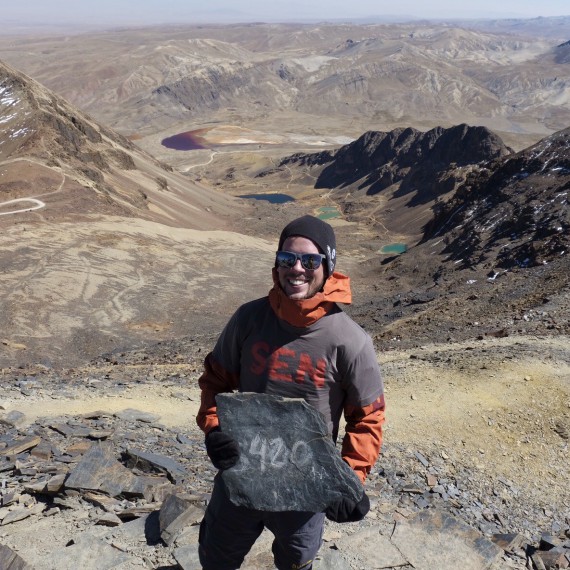 Vysokohorská Bolívie