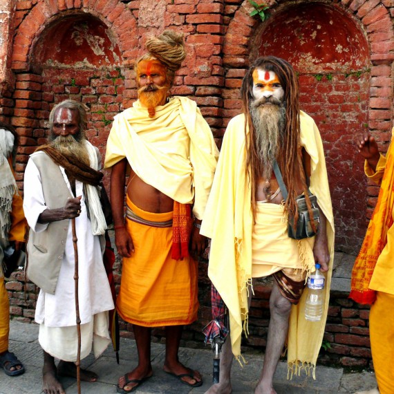 Potkáte se se svatými muži Sadhui