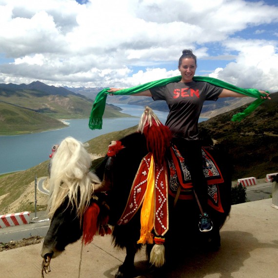 Vysokohorská sedla v Tibetu