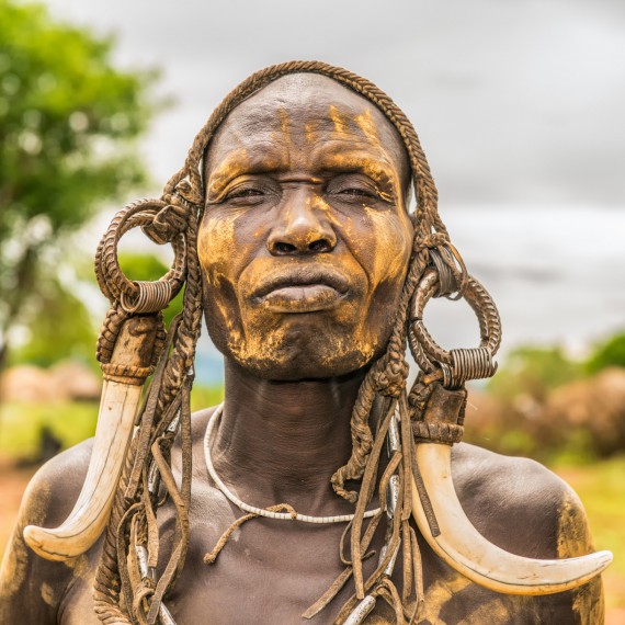 Krasavec z povodfí řeky Omo