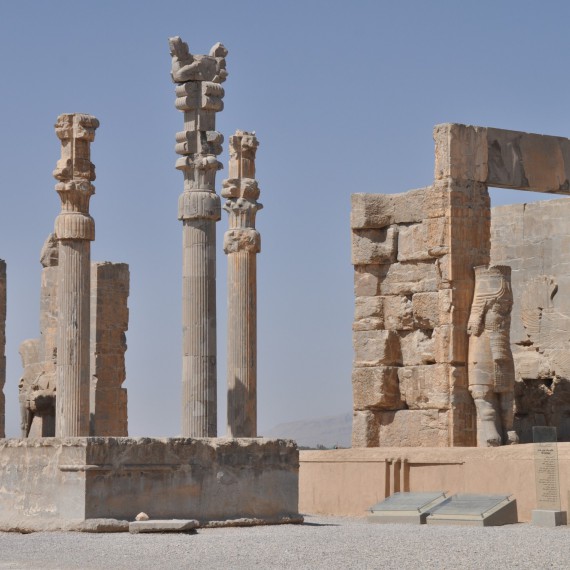 Pozůstatky Perské říše v Persepoli