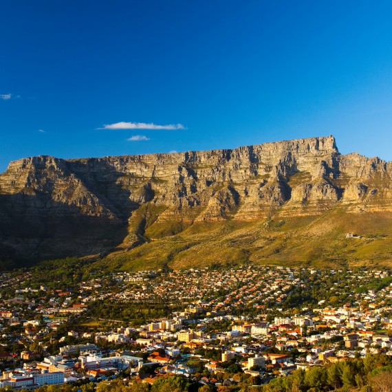 Stolová hora v Kapském Městě