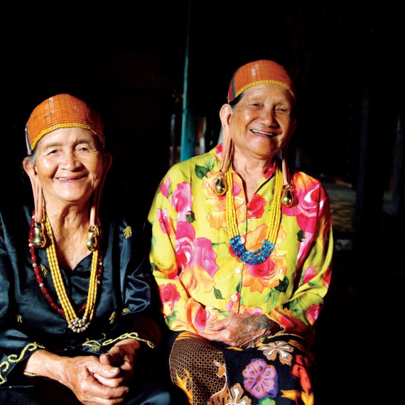 Setkání s místními obyvateli z kmene Ifugao