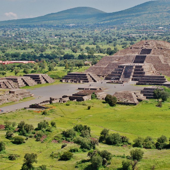 Světoznámý  Teotihuacán