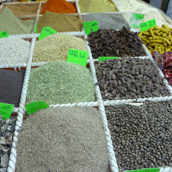 Exotické plody na místním trhu 