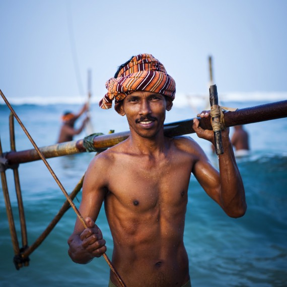 Život místních na Srí Lance 