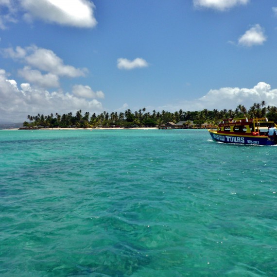 Jedna ze zátok východního Tobaga